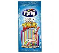 Fini Sour Tongues 6 Colori Caramelle Gommose 12x Bustine da 90 gr