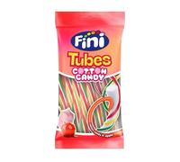 Fini Tubes Cotton Candy Caramelle Gommose al Gusto Frutta gr.80 x 12