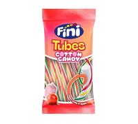Fini Tubes Cotton Candy Caramelle Gommose al Gusto Frutta gr.80 x 12