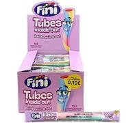 Fini Tubes Inside Out Caramelle Bastoncini Colorati Imbustate Singolarmente Espositore da150pz