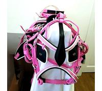 Finimento da tiro in nylon di design per carrozza monoposto, disponibile nelle taglie Pony, Cob e Full 009 (Pony)