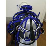 Finimento da tiro in nylon di design per carrozza monoposto, disponibile nelle taglie Pony, Cob e Full 006 (Pony)
