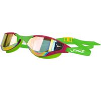 Finis Hayden Goggles Mirror Verde/Rosso - Occhiali da Nuoto