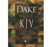 Finis J Dake Dake Annotated Reference Bible-KJV (Rilegato in ecopelle)