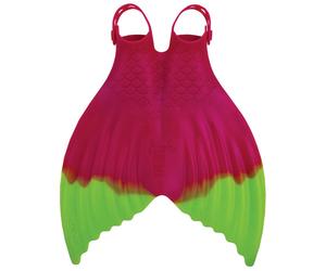 Finis Luna Mermaid Monofin Rosso S - Monofin sirena per nuoto, taglia S