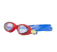 Finis Occhialini Betta da Nuoto per Bambini - Protezione UV, Lenti Antifog, Silicone Morbido, Vestibilità Confortevole - Rosso/Blu - Dai 5 ai 10 Anni