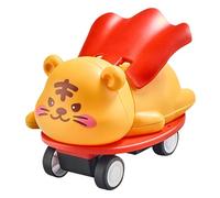 Finisci giocattoli per bambini, tira indietro l'auto - Cartoon Scooter Pull Back Toddler Car | Giochi di sviluppo per Capodanno cinese, San, Boy Girls