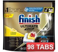 FINISH 98 TABS - TABS ULTIMATE PLUS 14 LIMONE IN 7 CONFEZIONI cura casa e perso