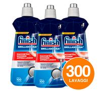 Finish Brillasciuga Additivo Brillantante per Lavastoviglie 300 Lavaggi