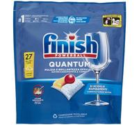 Finish Detersivo Lavastoviglie Tabs Quantum, Lemon, 27 Pezzi