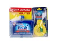 Finish Limpiamáquinas 250ml + Ambientador Lavavajillas