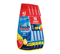 Finish Powergel Gel Detersivo per Lavastoviglie Liquido Multiazione Poteri
