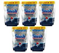 Finish Quantum All IN 1 Pasticche 5 x 69 Pasticche Tab x Lavastoviglie Powerball