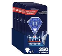 Finish - Set di 5 protezioni anticalcare per lavastoviglie anticorrosione