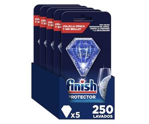 Finish - Set di 5 protezioni anticalcare per lavastoviglie anticorrosione