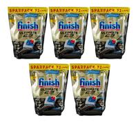 Finish Ultimate Plus Caps 1 x 72 Pezzo Solubile IN Acqua Caso Lavastoviglie Tabs