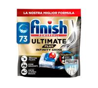 Finish Ultimate PLUS Infinity Shine Pastiglie Lavastoviglie 73 Capsule