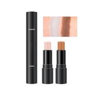 Finishing Highlighter Stick Doppio Finish Concealer Highlighter Finish Dual Colour Dual Face Contouring Makeup Concealer Stick (01, Taglia unica)