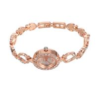 FINISPERSOO Orologio da Polso Donna al Quarzo Cuore, Lega Oro | Precisione del Movimento, Affidabile, Stile Delicato, Regalo di Compleanno, per Amiche