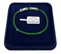 Finissimo Bracciale Tennis Acciaio Uomo Donna Braccialetto 3mm - 5mm Nero Bianco