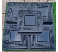 Finitrici per stampi in calcestruzzo pietra patio fusione calcestruzzo giardi...