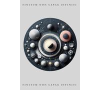 Finitum non capax infiniti. Libreta Cornell minimalista.: Lo finito no puede comprender lo infinito. Organiza tus notas bíblicas/ teológicas con estilo y eficacia insipirada en una frase teológica.