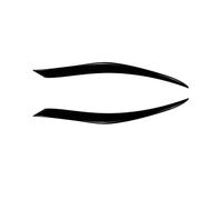 Finitura copertura palpebra sopracciglio Per Seat Per Leon MK2 2005 2006 2007 2008 2009 2010 2011 2012 Rifiniture Accessori Lampade Auto Faro Anteriore Sopracciglia