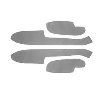 finitura Cornice Per Ford Per Focus 2005-2008 Car Interior Door Bracciolo Copertura Della Pelle Trim 4 Pezzi Copertura Del Pannello Della Porta Pelle Microfibra della console copertura(Door armrest Gr