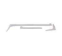 finitura Cornice Per VW Per Passat Per B8 2016-2019 Auto In Acciaio Inox Centrale Co-pilota Vano Portaoggetti Rivestimento Anteriore del Cruscotto Pannello della console copertura(Sliver)