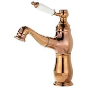 Finitura dorata Pullout per estrazione per bagno ruscello rame mixer tocca per acqua calda e fredda design moderno vasca versatile e lavabo usa una facile installazione Beauty Comes