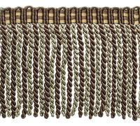 Finitura Frangia Bullion Con Bordo A Maglia, Colore# D2A2 [5 Yarde]