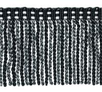Finitura Frangia Bullion Con Bordo A Maglia, Colore# SGB [5 Yarde]