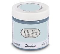 RAYHER HOBBY Chalky Finish Colore in Gesso, Grigio Blu, 118 ml, 118 unità