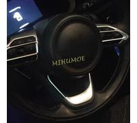 Finitura interna interruttore volante cromato opaco elegante per Toyota Yaris / Yaris Cross 2020 2021 2022 2023 2024 2025 Accessori