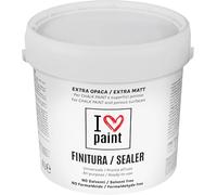 Finitura per Chalk Paint trasparente opaca 4 Litri - Extra protezione lavabile e antigraffio per tutte le superfici porose - Senza solventi e formaldeide - Professionale inodore a base di acqua