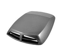 Finitura Per Presa D'aria Presa d'aria per auto, presa per cofano, copertura del, accessori decorativi per lo styling dell'auto Presa d'aria dell'auto(Carbon Fiber Color)