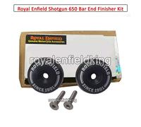 Finiture Bar End Nere Genuine Royal Enfield Shotgun 650