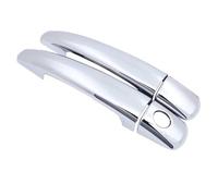 Finiture cromate per le coperture delle maniglie | Compatibile con Peugeot Partner 2009-2018(Chrome,2pcs-1hole)
