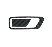 Finiture Interne Auto Adesivi decorativi interni auto per A3 2021 2022 LHD accessori per auto cornice per vano portaoggetti console centrale finiture decorative(Carbon Fiber)