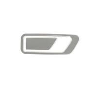 Finiture Interne Auto Adesivi decorativi interni auto per A3 2021 2022 LHD accessori per auto cornice per vano portaoggetti console centrale finiture decorative(Silver)