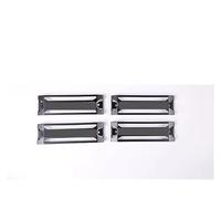 Finiture Interne Auto Copertura protettiva per indicatori di direzione laterali per auto in acciaio inossidabile per Hummer H2 2003-2009(Style A)