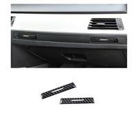 Finiture Interne Auto Per BMW Serie 3 E90 E92 E93 2005 2007 2008 2009 2010 2011 2012 Car Copilot Portabicchieri Pannello Copertura In Fibra Di Carbonio(2Piece)