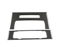 Finiture Interne Per Auto Adesivo Pannello Controllo Climatizzatore CD Della Console Centrale Per BMW E90 E92 E93 In Fibra Di Carbonio