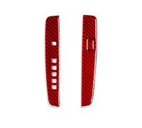 Finiture Interne Per Auto Per Accord 2013 20 14 2015 2016 2017 2 pezzi in fibra di carbonio per pannello cambio auto copertura decorativa(RED)