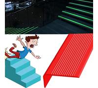 finiture per bordi di scale, Nastro protettivo for bordi di scale in vinile, bagliore for è un accessorio, necessità dell'utente incollarlo, larghezza 3x7 cm(Red,L 78.7in/2m)