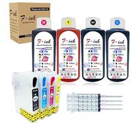 Fink 603XL - Kit di ricambio per stampanti Epson 603 o 603XL, compatibile con stampanti Expression Home XP-3100 XP-2105 XP-4100 XP-2100 XP-3105 XP-4105 WF-2810 WF-2830 WF-2835 WF-2850