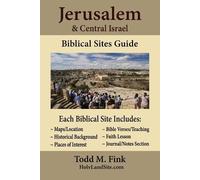 Fink Jerusalem & Central Israel Biblical Sites Guide (Tascabile)