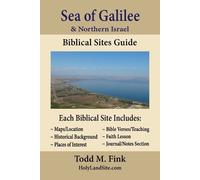Fink Sea of Galilee & Northern Israel Biblical Sites Guide (Tascabile)