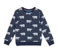 Finkid - Kid's Uniikki Nordik - Pullover di lana 90/100 blu