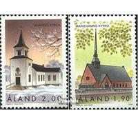 Finlandia - Aland 119,133 (Completa Edizione) MNH ** MNH 1996/97 Chiese (Francobolli per i Collezionisti) Cristianesimo